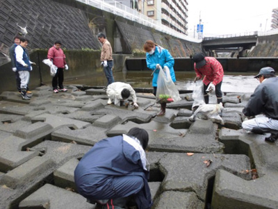 地域清掃の写真