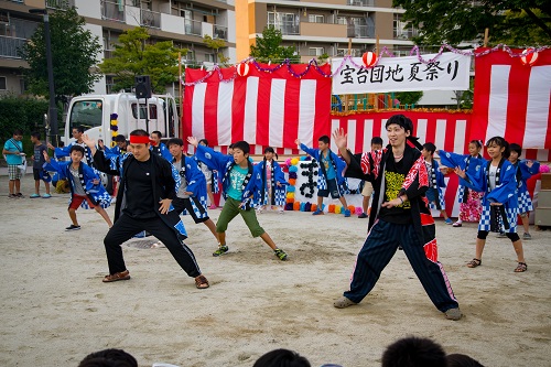 地域交流夏祭りの様子