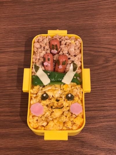 手作りのお弁当の写真