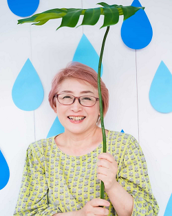 講師の雪田千春さんの写真