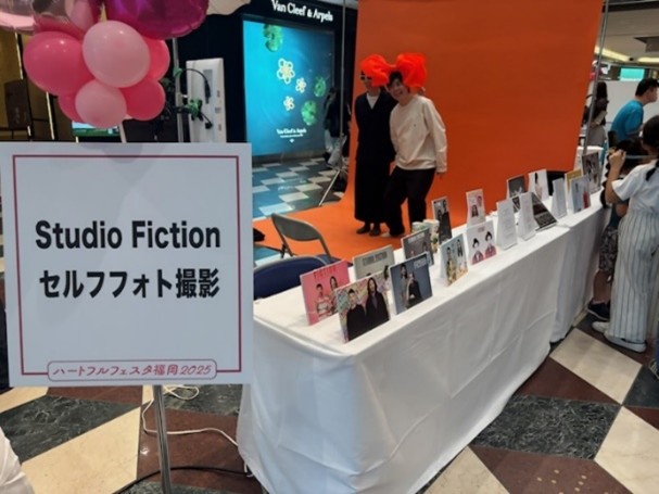 StusdioFitionフォトブースの様子