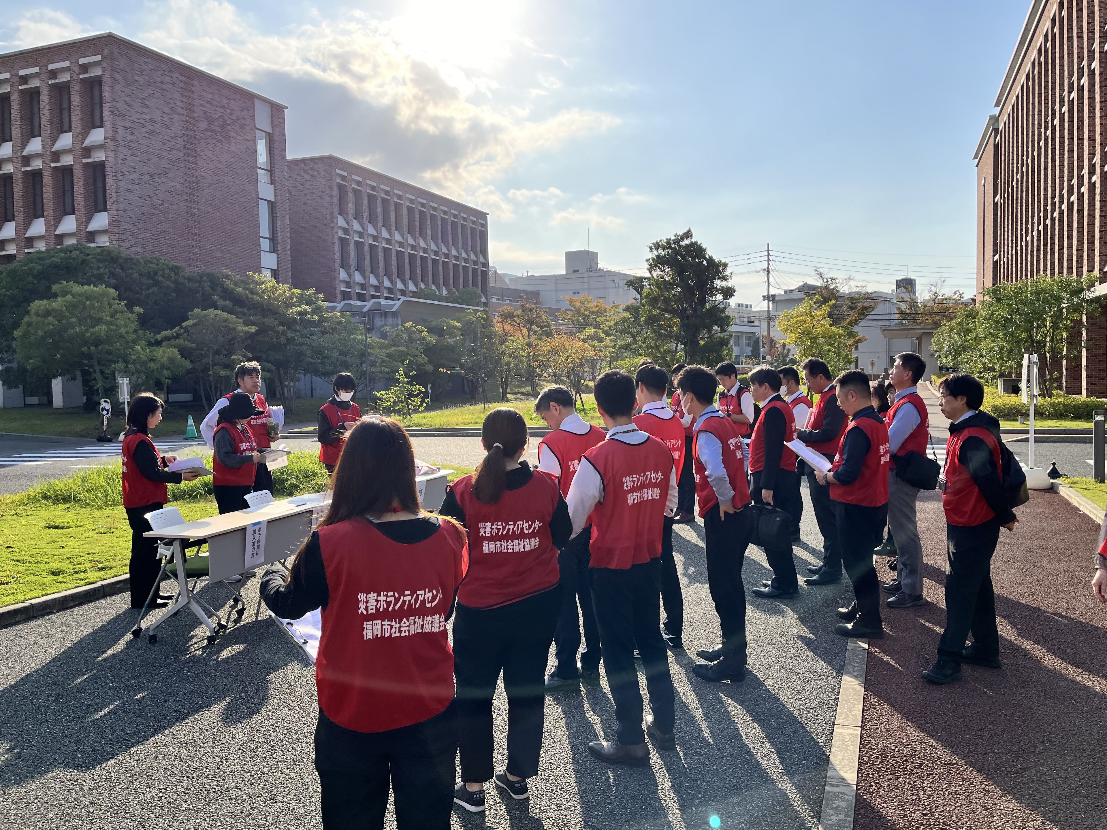 運営訓練の様子