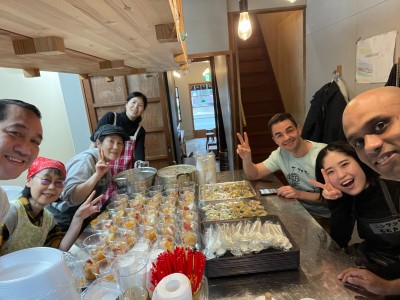 ボランティアの皆さんの笑顔の写真