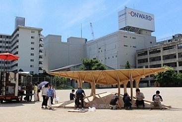 学生ボランティアによるワークショップの様子