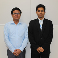 ポーン・テッ・ナインさんとティッ・ルィンさん