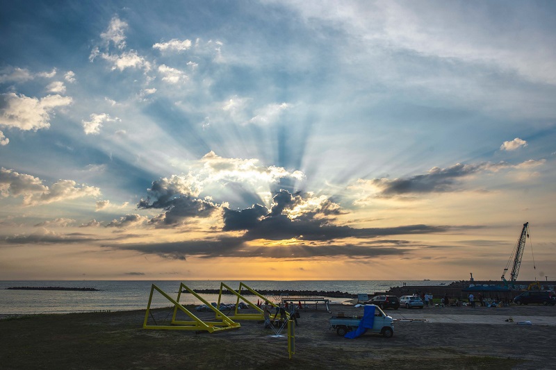 画像：建設当時の様⼦