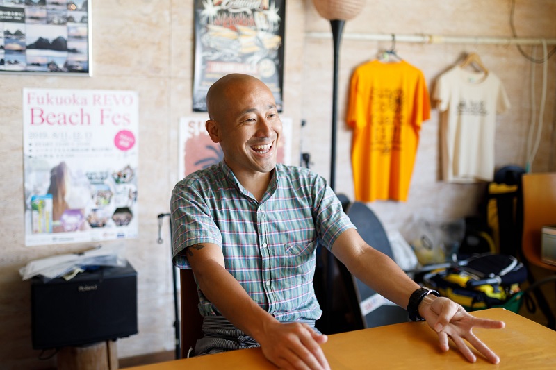 画像：インタビューの様子（１）