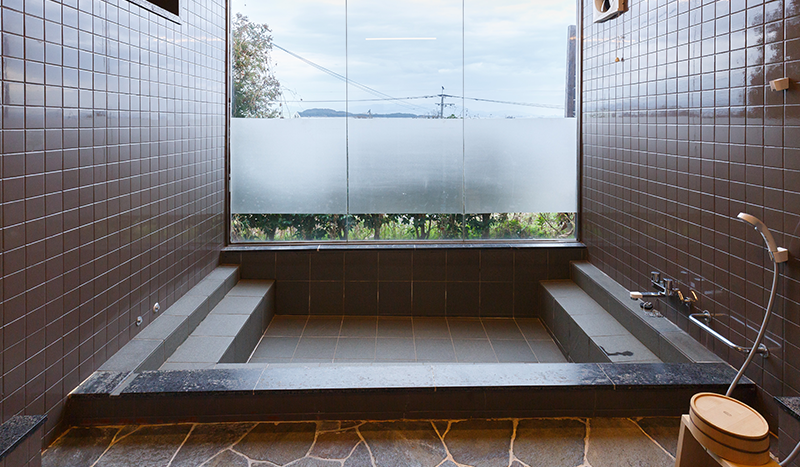 画像:お風呂の様子