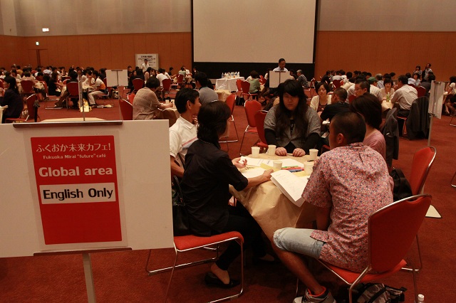 英語のみで対話するグローバルエリア