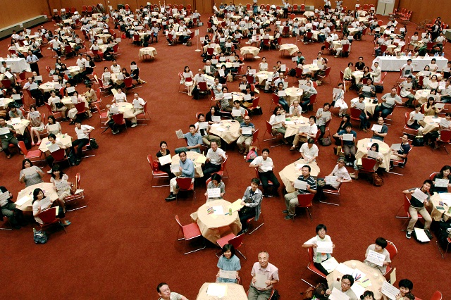 沢山の参加者が印象に残ったフレーズを掲げている画像です。