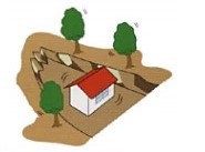 地滑りの様子の画像