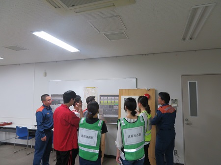 自衛消防隊研修の写真