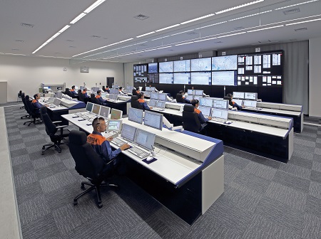 災害救急指令センター全景の写真