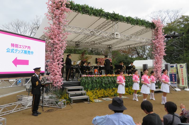 消防音楽隊の写真