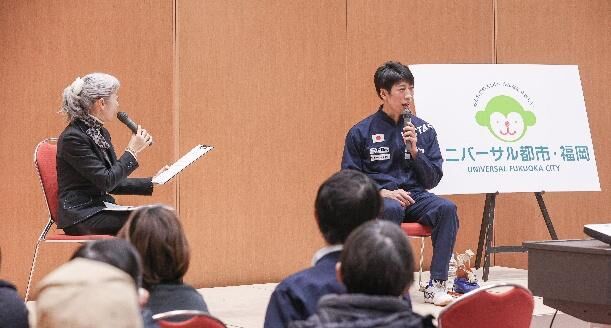 トークショーの写真