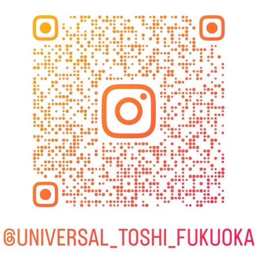ユニバーサル都市・福岡のインスタグラムアカウントQRコード