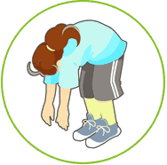 ストレッチイラスト１