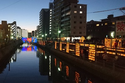 香椎灯明まつりの写真