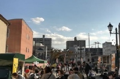 姪の浜秋まつりの写真