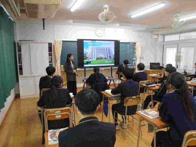 令和6年7月に実施した租税教室の風景